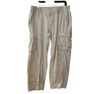 The North Face Pants Mens 34 SHORT 26"‎ Inseam Cargo Pants Nylon Hiking Utility